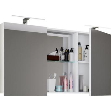 Holz Badspiegel Wandspiegel Hängespiegel Spiegelschrank Badezimmer Budasi