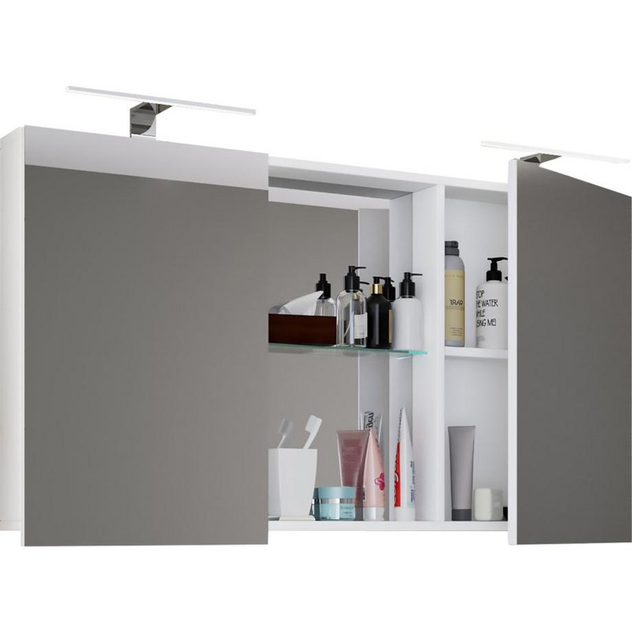 miroir de salle de bain en bois miroir mural miroir suspendu armoire de toilette Budasi