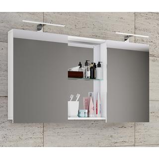 VCM miroir de salle de bain en bois miroir mural miroir suspendu armoire de toilette Budasi  