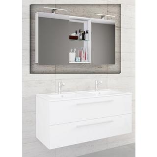 VCM Holz Badspiegel Wandspiegel Hängespiegel Spiegelschrank Badezimmer Budasi  