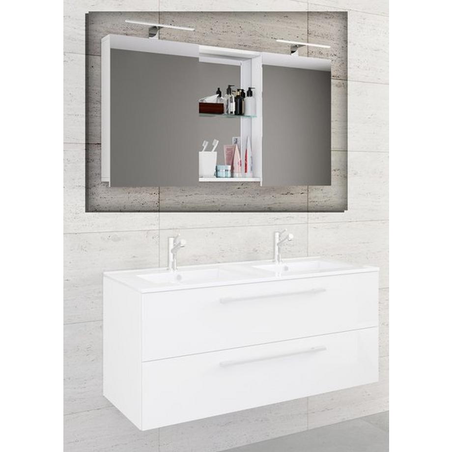 VCM Holz Badspiegel Wandspiegel Hängespiegel Spiegelschrank Badezimmer Budasi  