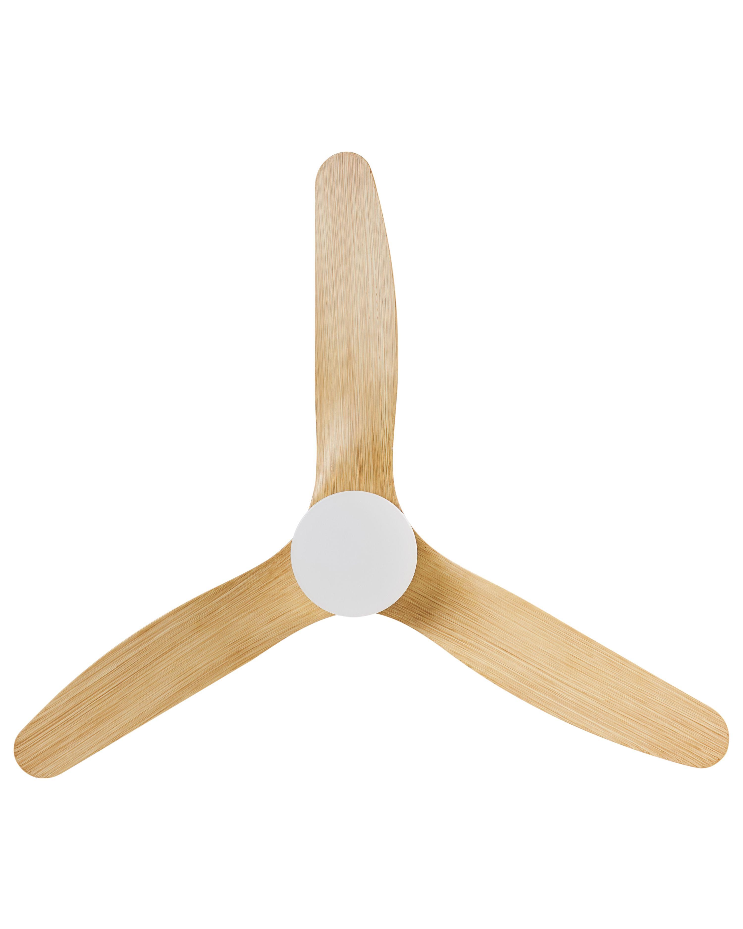 Beliani Ventilateur de plafond avec lampe en Matière synthétique Moderne ANDERSON  