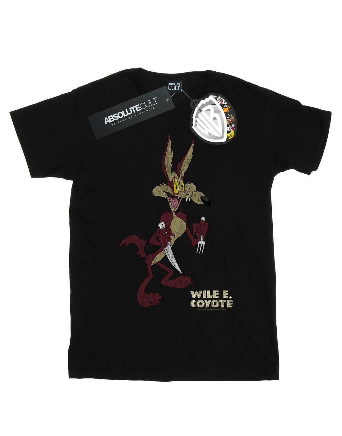 LOONEY TUNES  Wile E Coyote Distressed TShirt 