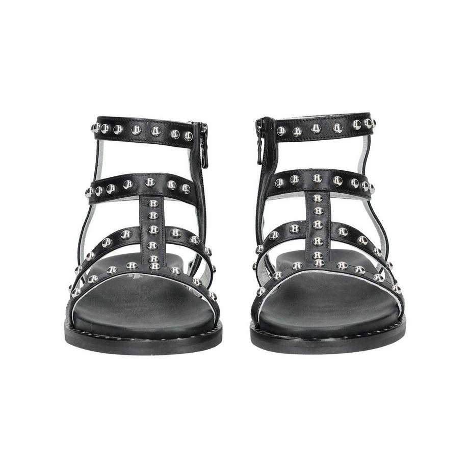 Nero Giardini Sandales gladiateur cloutées  