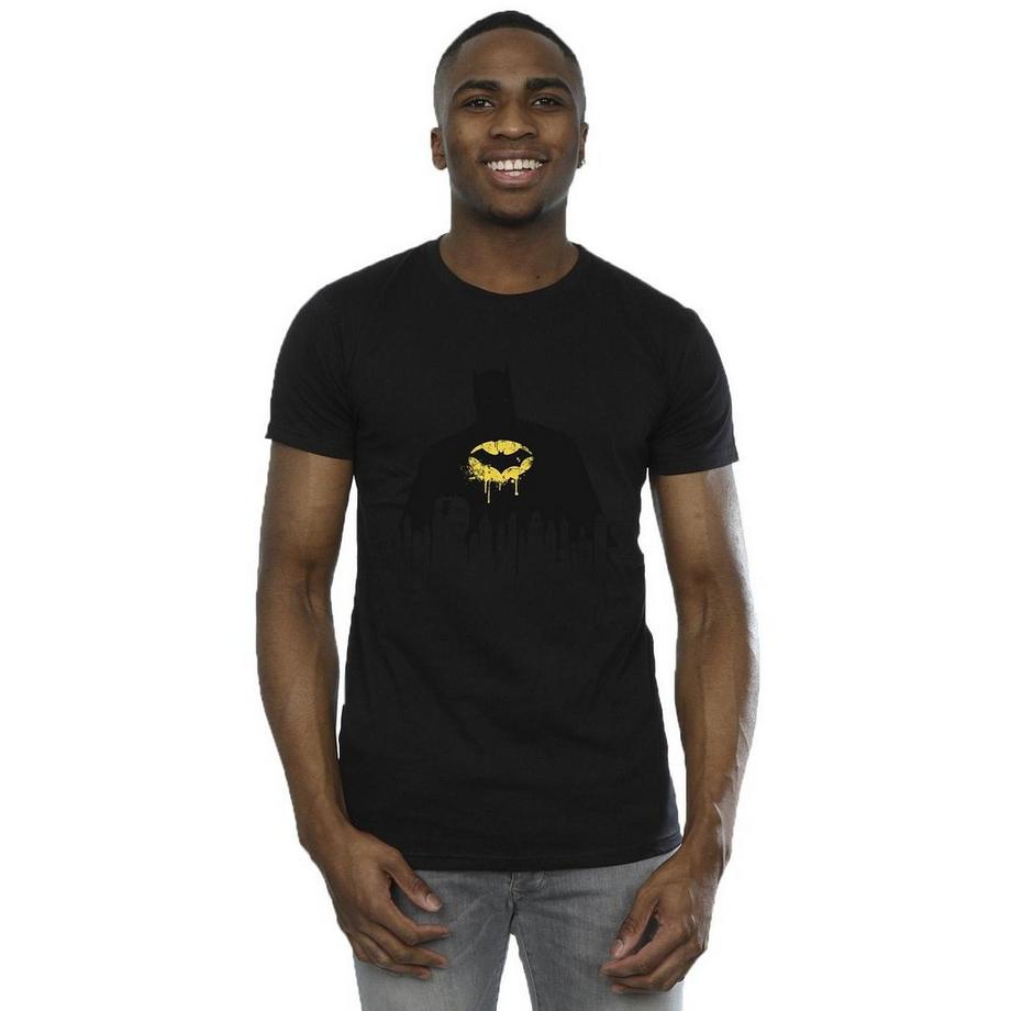 DC COMICS Batman Logo T-Shirt Imprimé  
