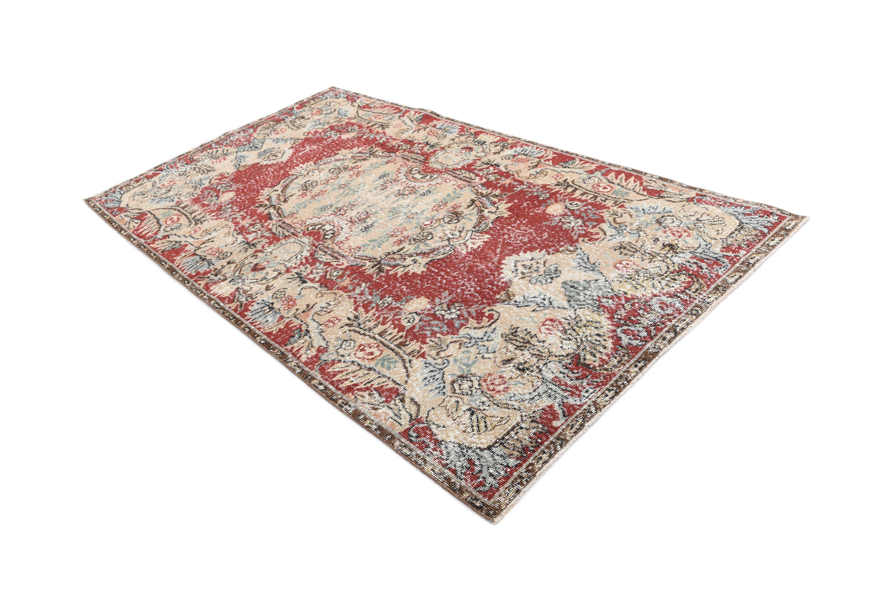 VIDAL Handgemachter Teppich Ultra Vintage  