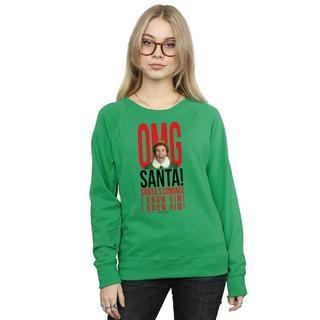 Elf  OMG Santa I Know Him Sweatshirt 