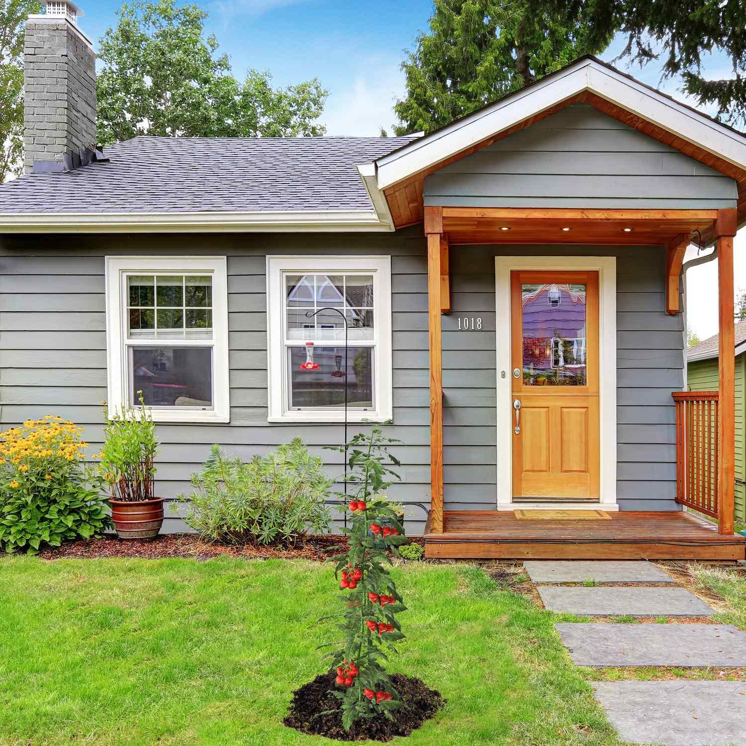 B2X 6er Set Pflanzenstäbe aus Metall  