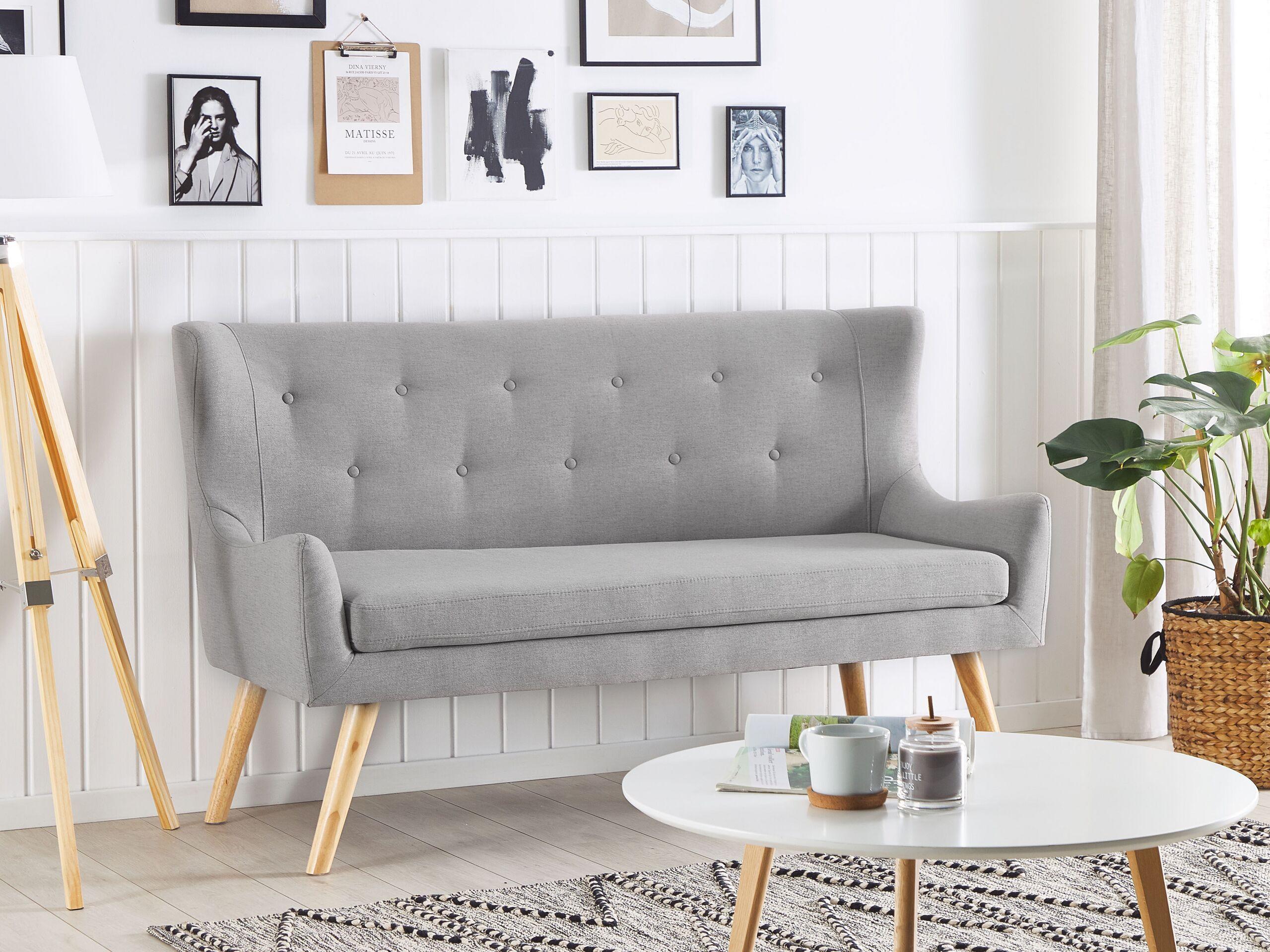 Beliani Küchensofa aus Polyester Retro SKIBBY  