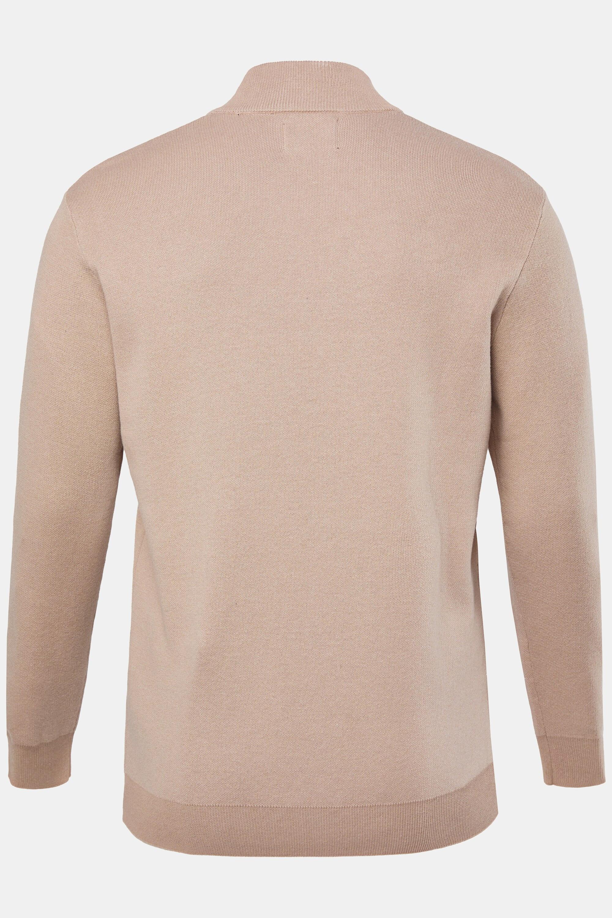 JP1880 Feinstrick Troyer CashmereTouch Strick Zippkragen  