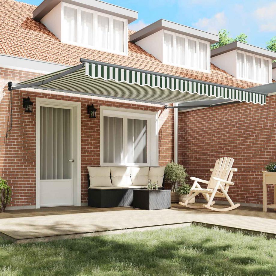 VidaXL Einziehbare markise polyester  