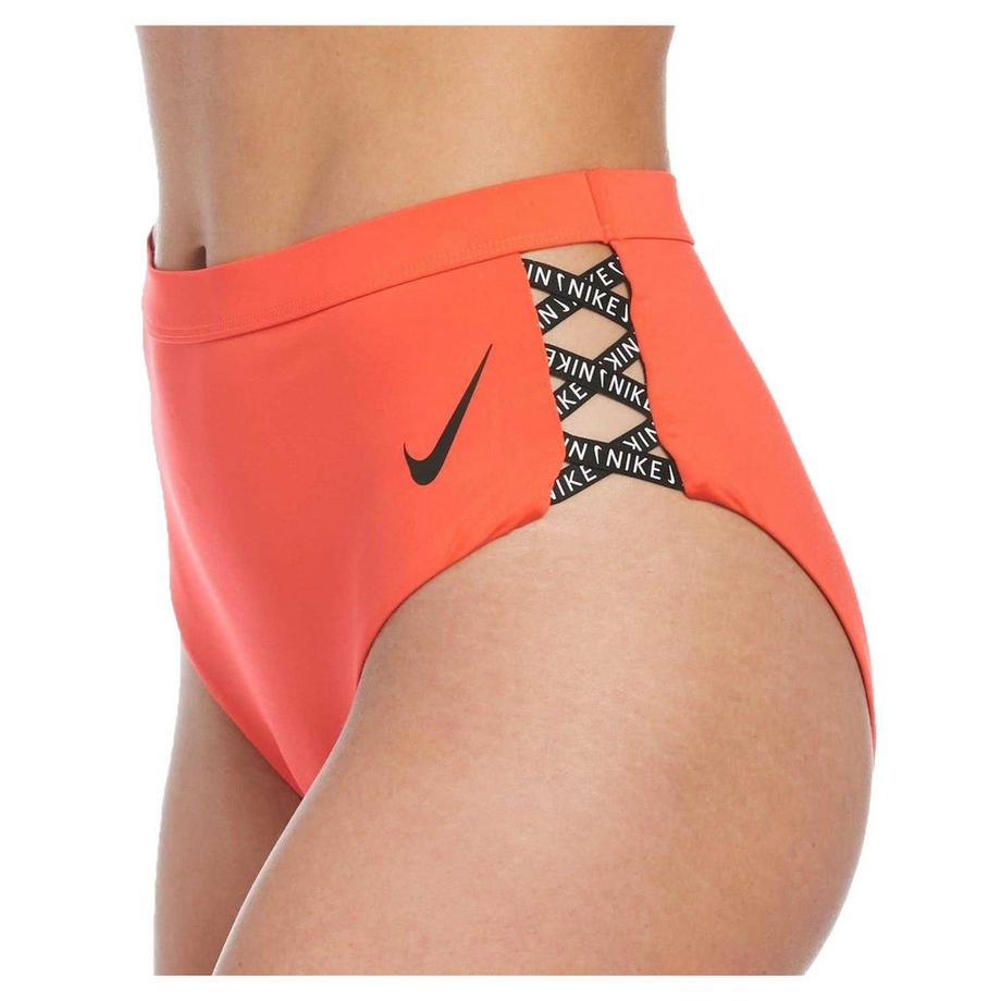 NIKE Bas de Maillot de Bain Taille Haute  