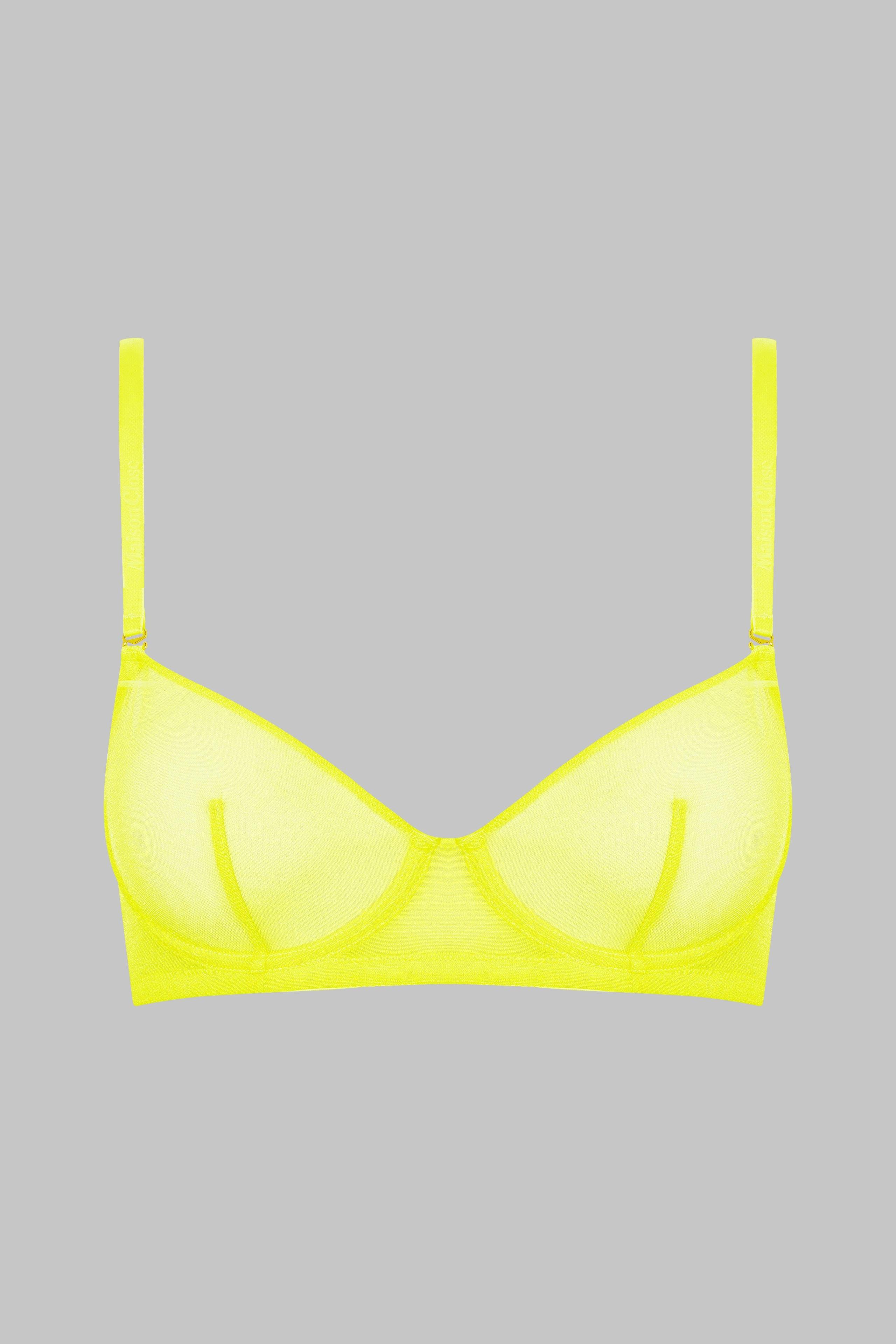 MAISON CLOSE  Reggiseno a balconcino - Corps à Corps Neon 