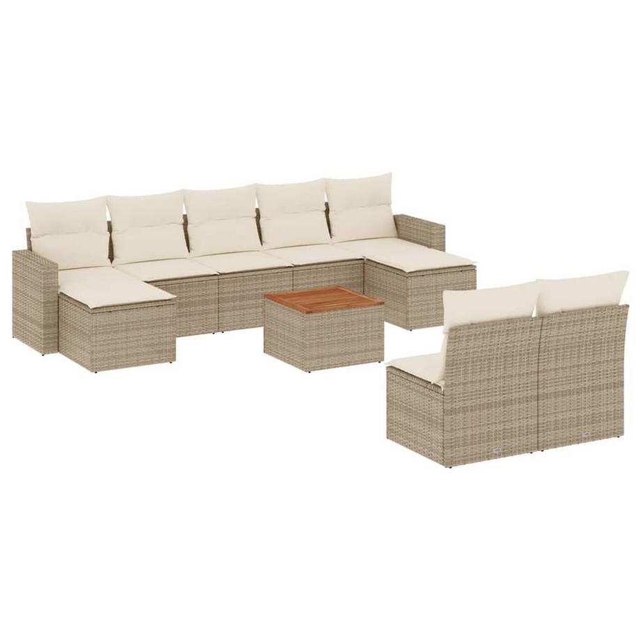 Garten sofagarnitur poly-rattan