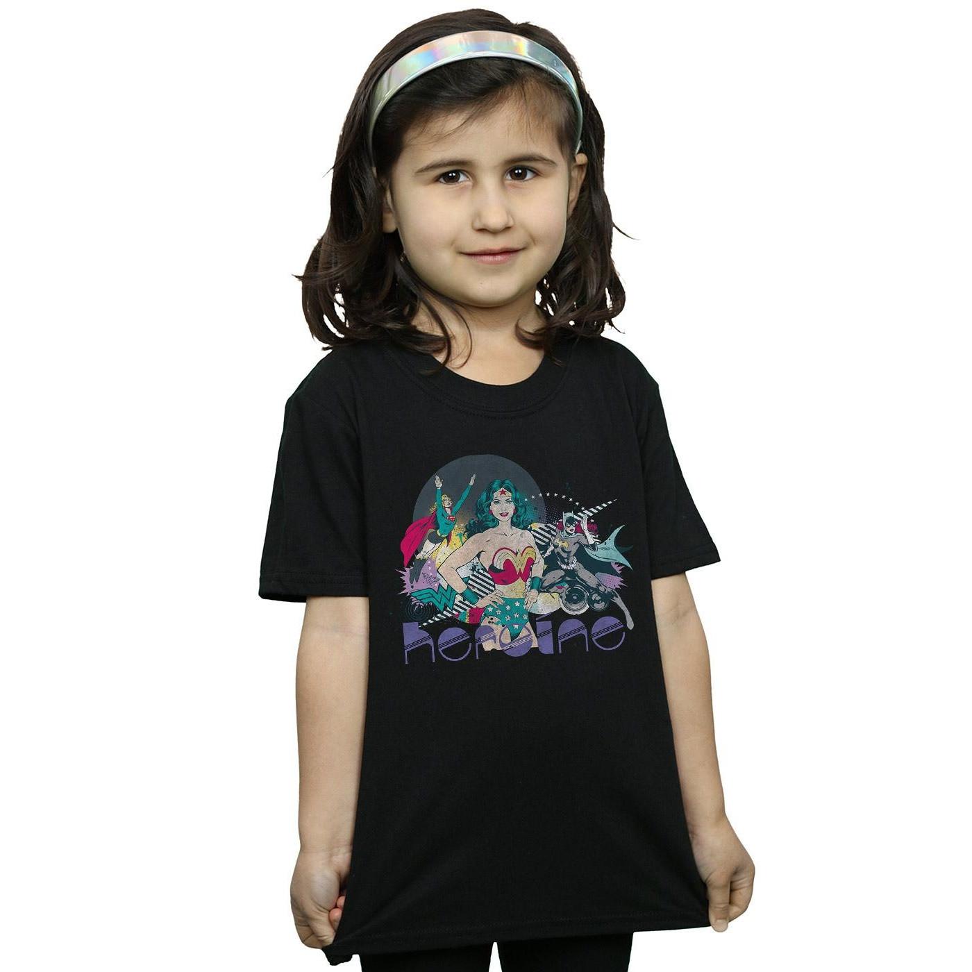 DC COMICS  Tshirt JUSTICE LEAGUE HEROINE 