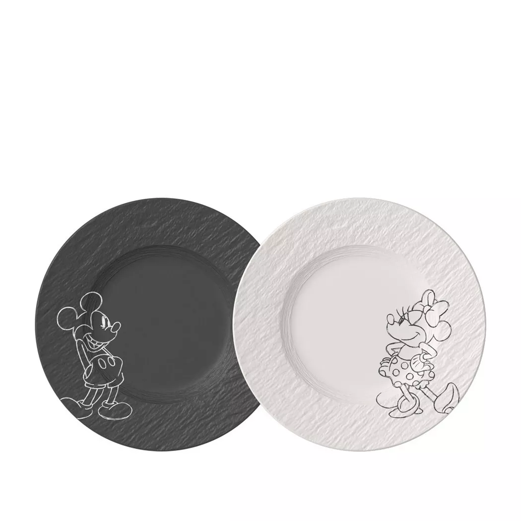 Manufacture Rock Mickey Mouse Frühstücksteller 21,7 cm, 2 St.