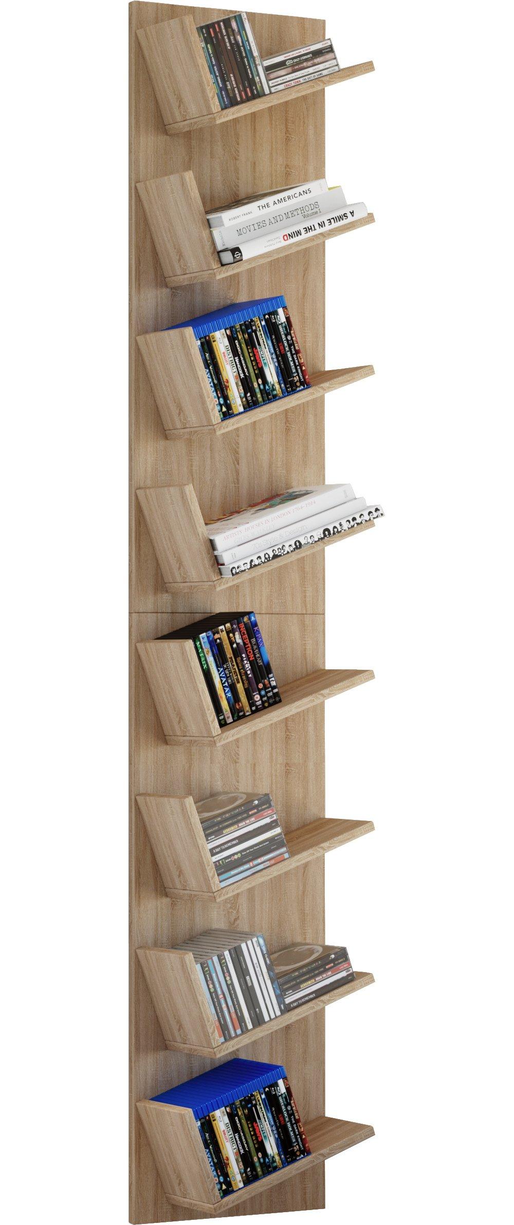 VCM Holz Wandregal Hängeregal Regal Bücherregal Wandboard Deko Board Lansi Maxi  