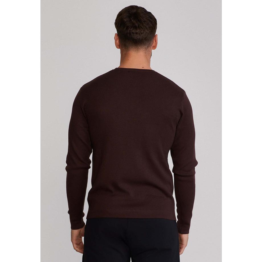 Sik Silk Knitted Langarmshirt  