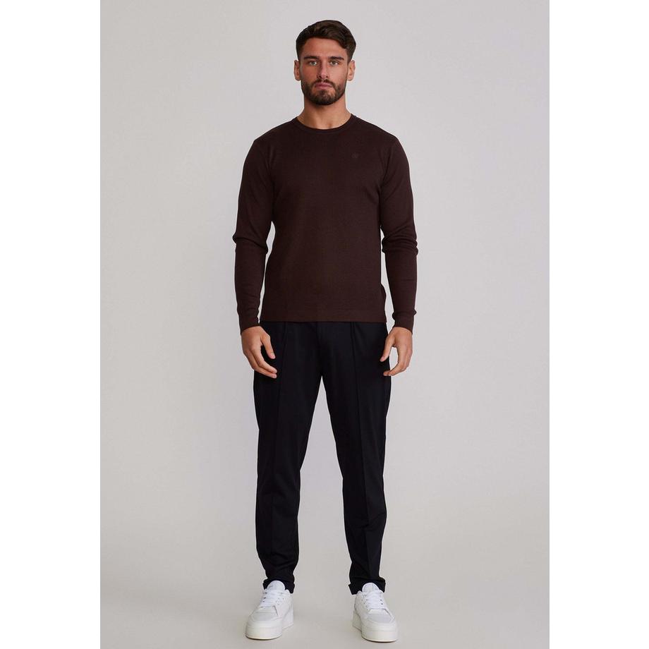 Sik Silk Knitted Langarmshirt  