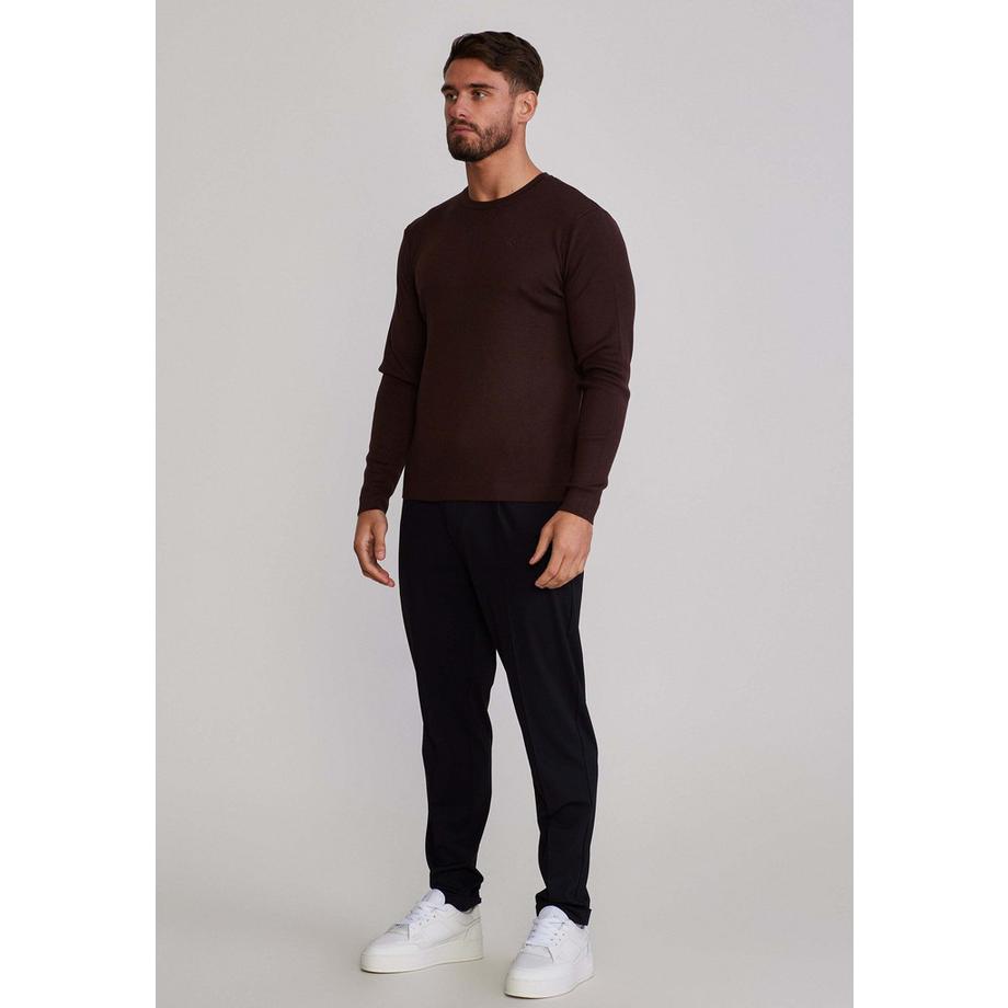 Sik Silk Knitted Langarmshirt  