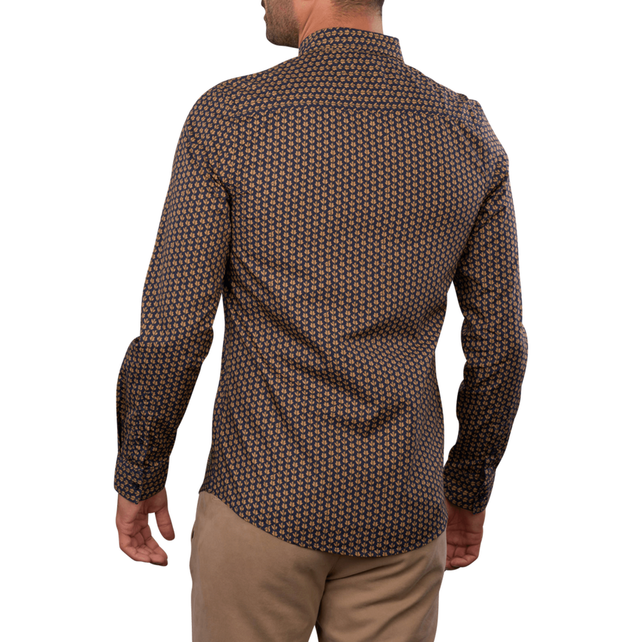 Scotch & Soda  Shirt Slim Fit Micro AOP 