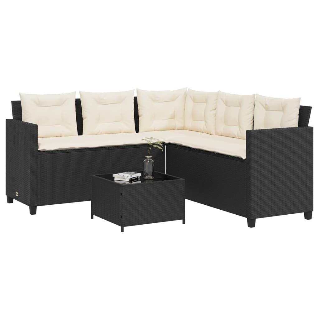 VidaXL Gartensofa poly-rattan  