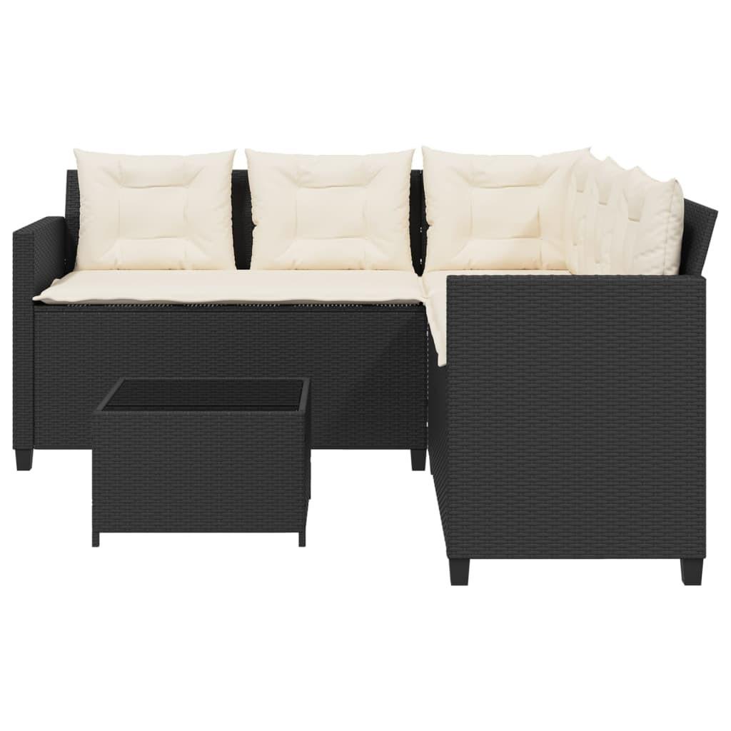 VidaXL Gartensofa poly-rattan  