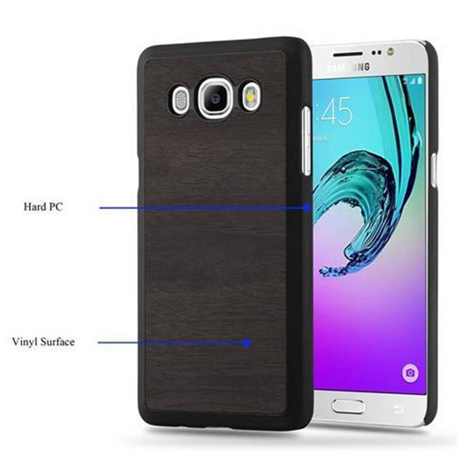 Cadorabo  Hülle für Samsung Galaxy J5 2016 Hard Case in Holz Optik 