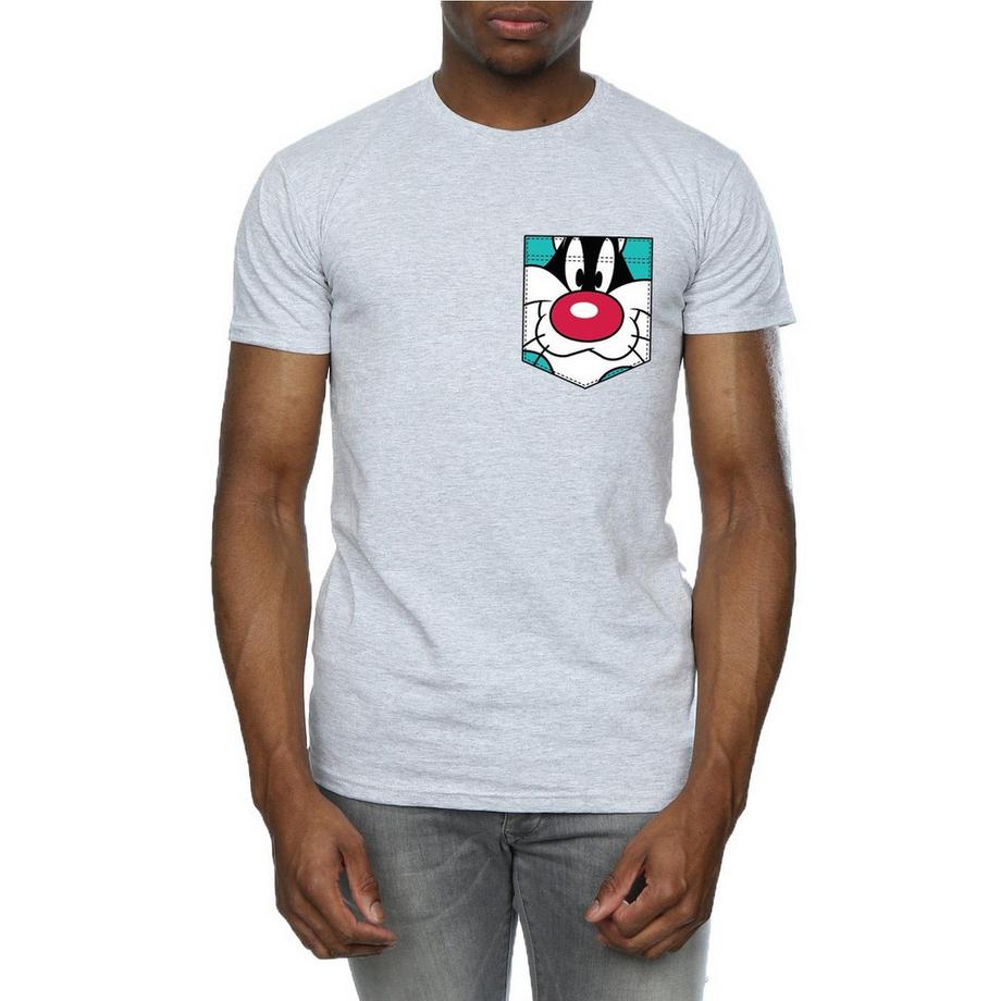 LOONEY TUNES Sylvester the Cat Bedrucktes T-Shirt  