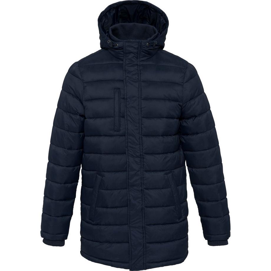 parka leggera con cappuccio