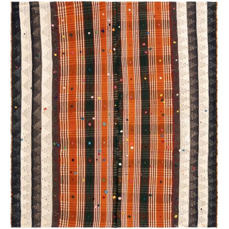 VIDAL Tapis fait à la main Jajim old  