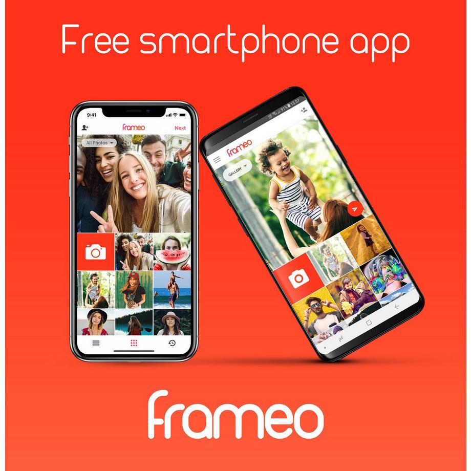 DENVER  PFF-1015W 10,1" Smart-Fotorahmen mit FRAMEO-Software Weiß 