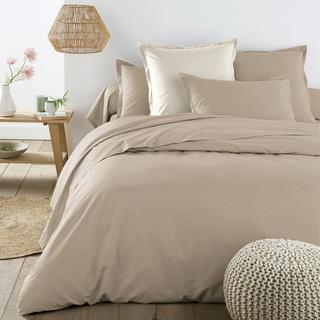 La Redoute Intérieurs Scenario Baumwoll-Perkal Uni Kissenbezug  