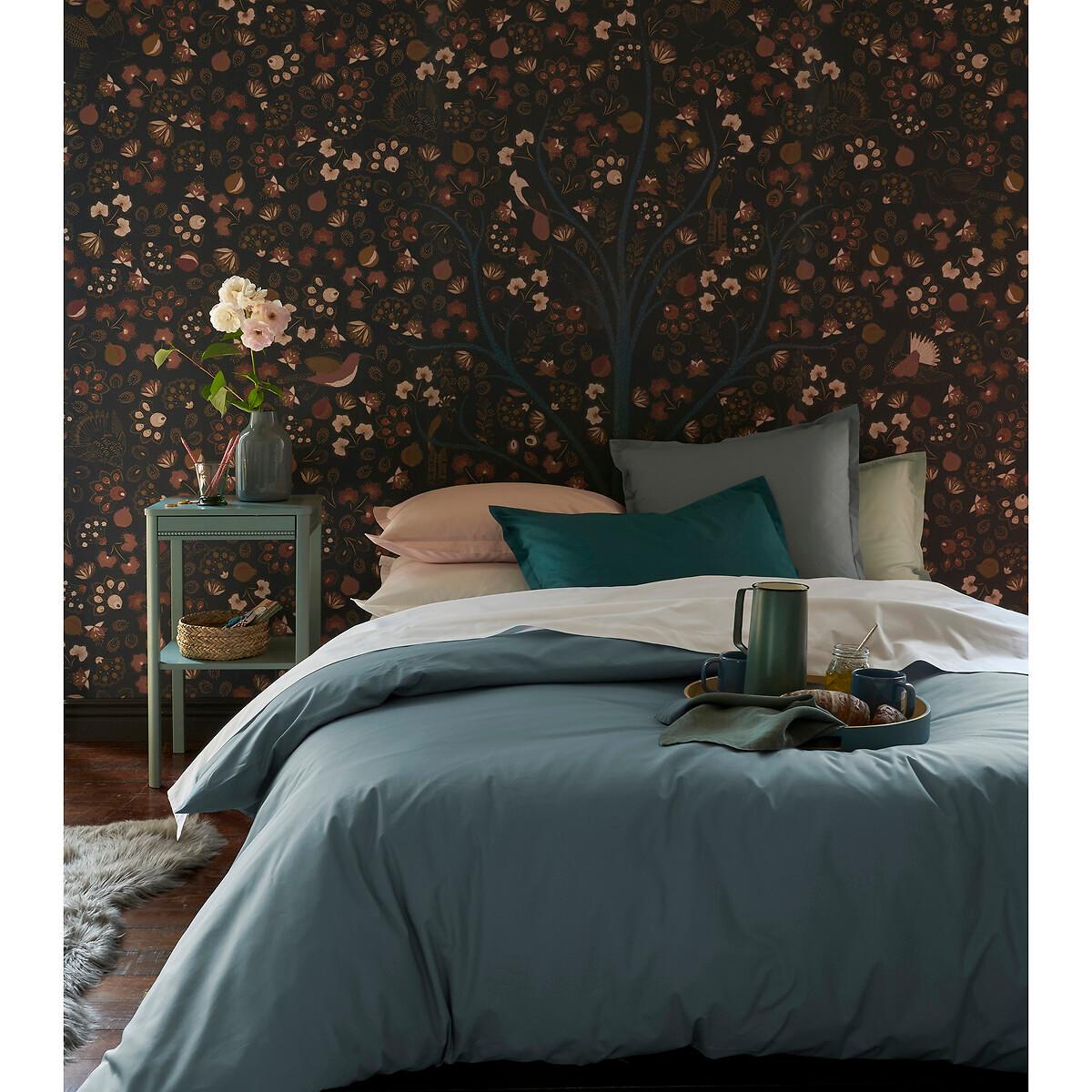 La Redoute Intérieurs Scenario Baumwoll-Perkal Uni Kissenbezug  