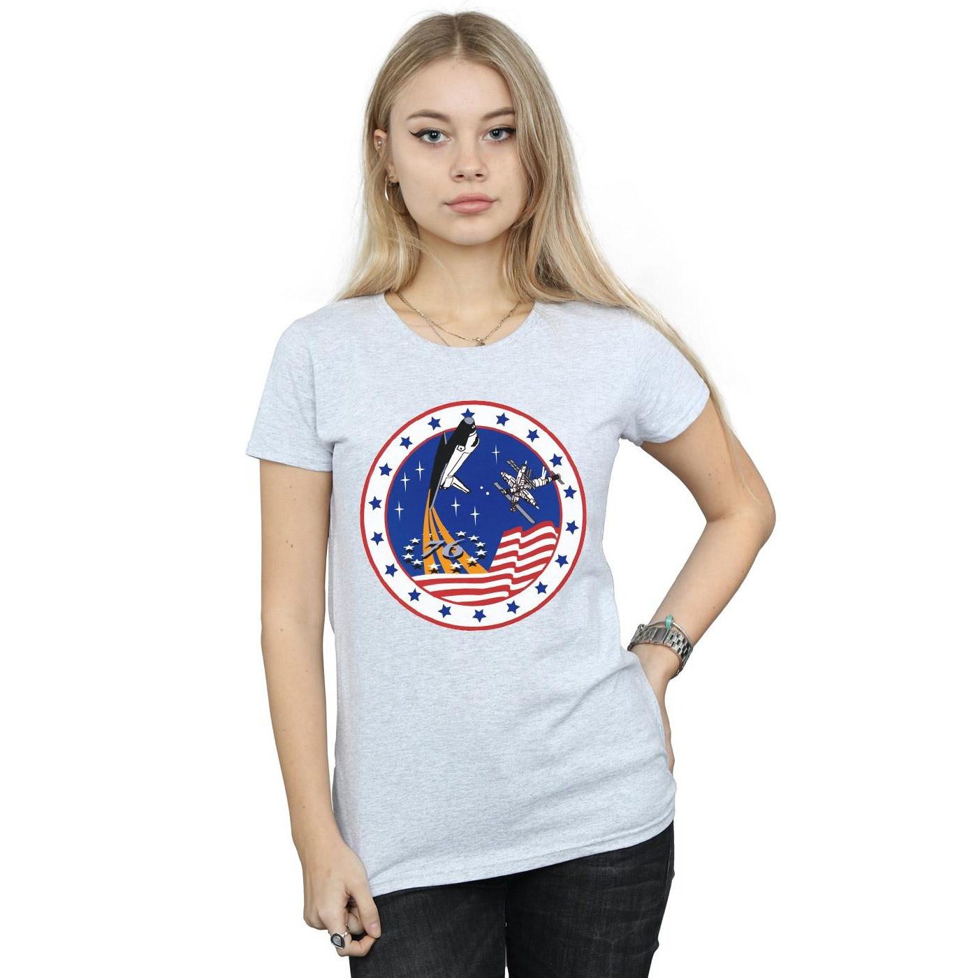 Nasa Rocket 76 Bedrucktes T-Shirt  