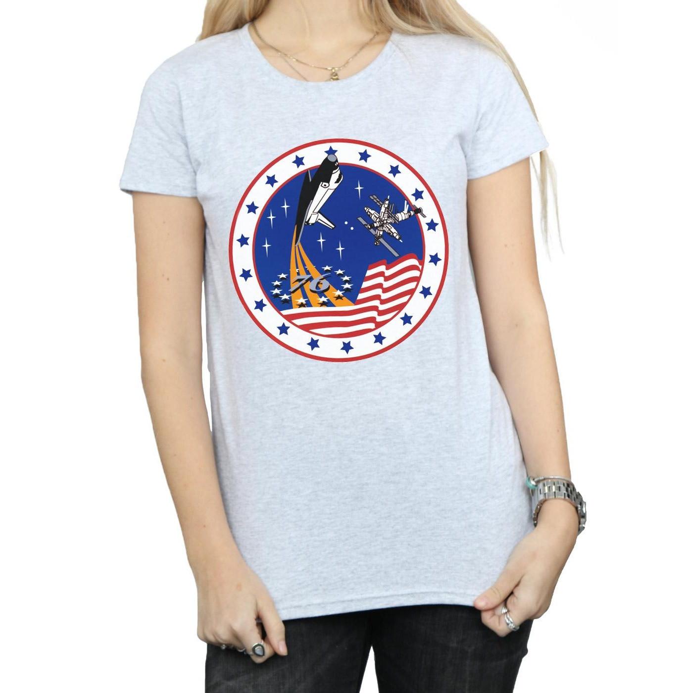 Nasa Rocket 76 Bedrucktes T-Shirt  