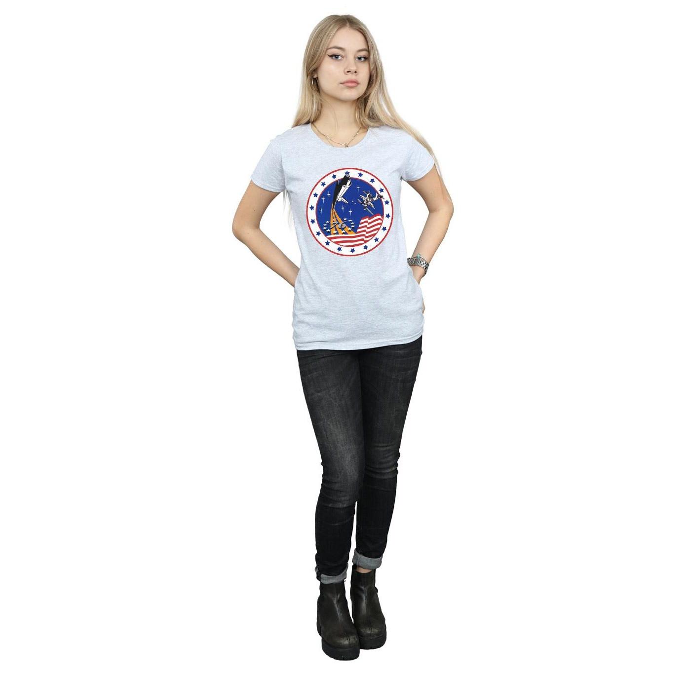 Nasa Rocket 76 Bedrucktes T-Shirt  