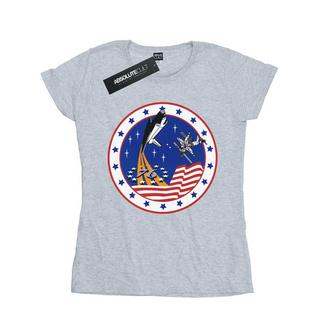 Nasa Rocket 76 Bedrucktes T-Shirt  