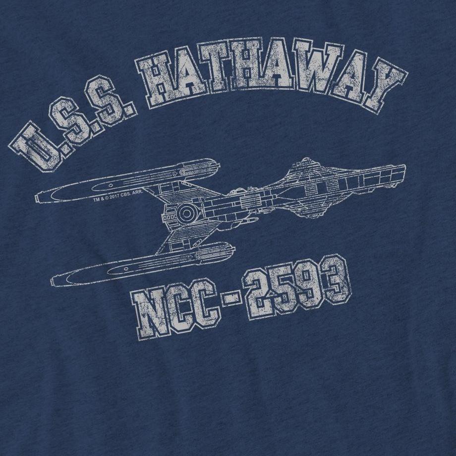 Star Trek Hathaway Athletic T-Shirt Stampata  