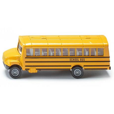 siku  1319, US-Schulbus, Spielzeugauto für Kinder, Metall/Kunststoff, Gelb, Vielseitig einsetzbar 