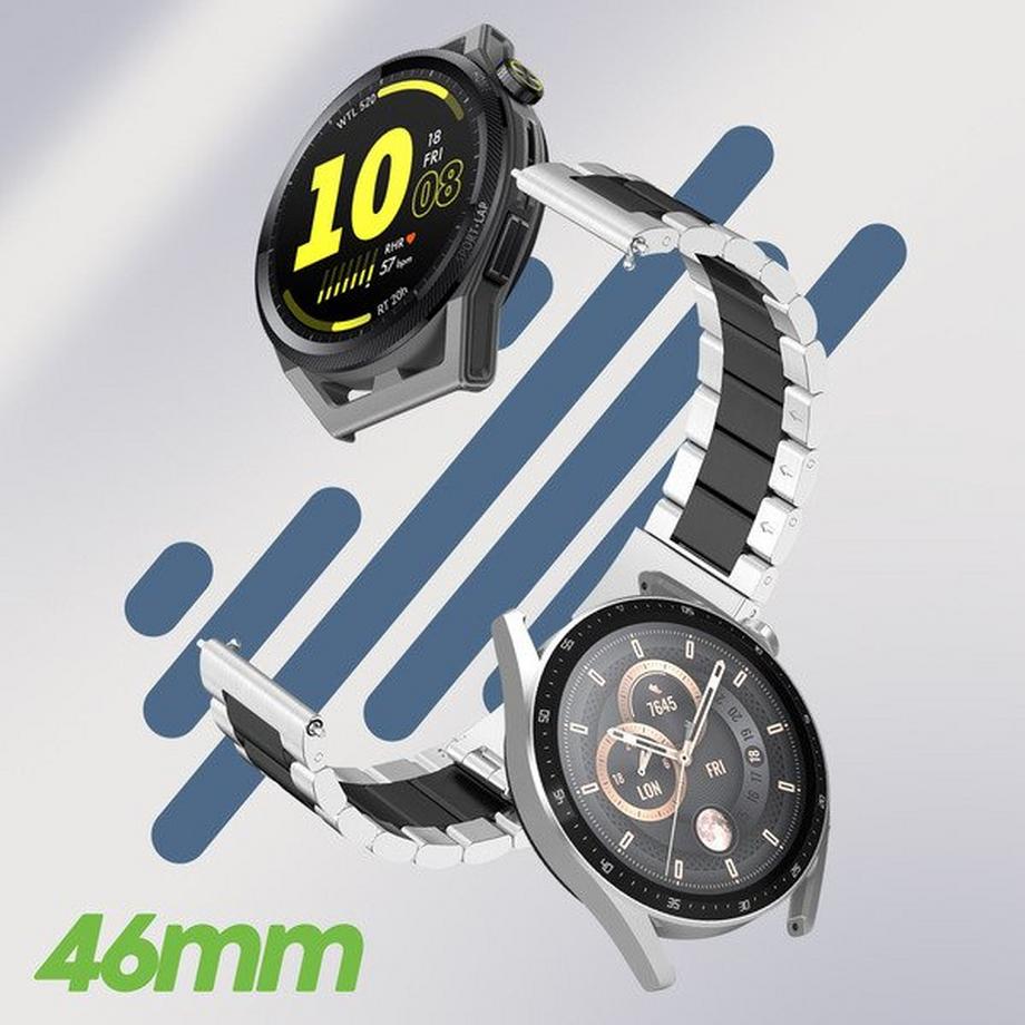 Avizar  Ersatzarmband für die Huawei Watch GT Runner und die Watch GT 3 46mm 