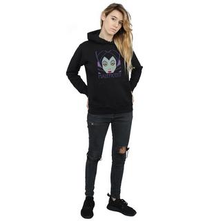 Disney  Sweat à capuche MALEFICENT CROPPED HEAD 