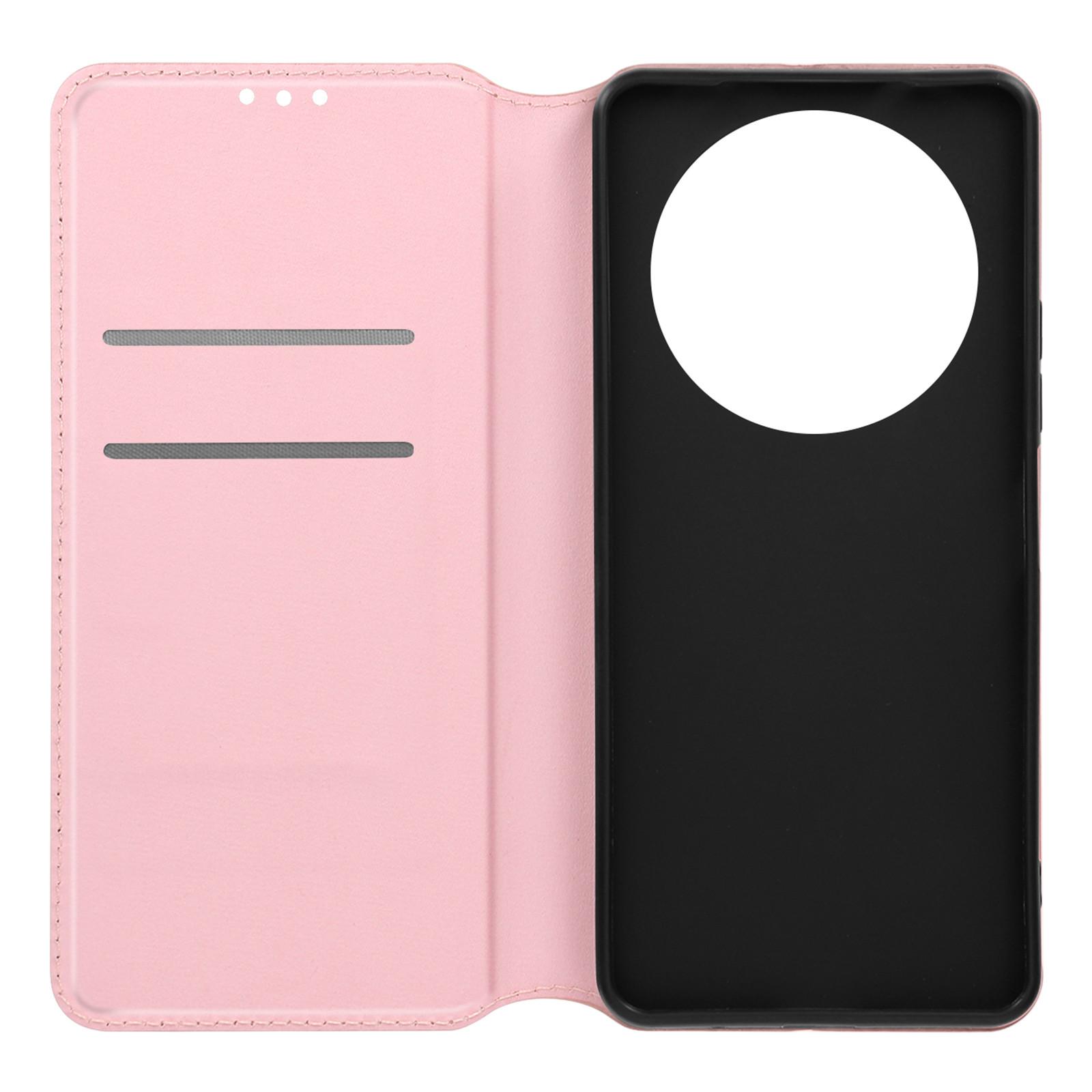 Avizar  Étui clapet Xiaomi Redmi A3 Rose Gold 