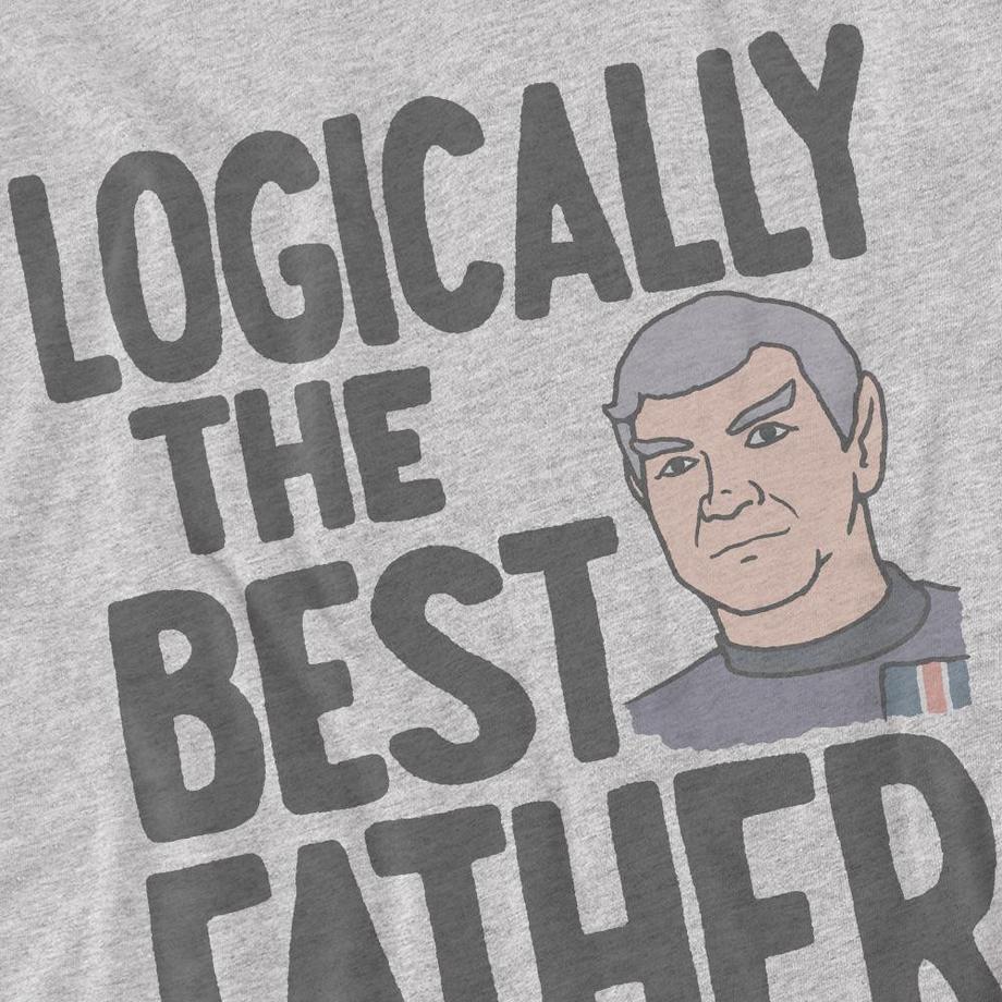 Star Trek Logically the Best Father T-Shirt  