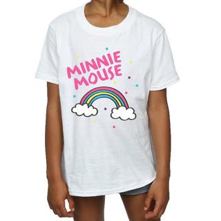 Disney  Minnie Mouse Rainbow Dots TShirt 