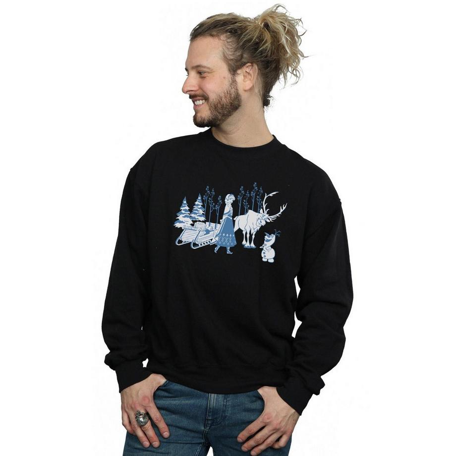 Disney Frozen Rundhals-Sweatshirt  