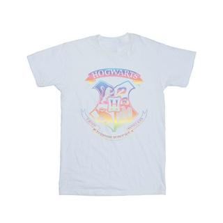 Harry Potter Hogwarts Stemma Arcobaleno T-Shirt  