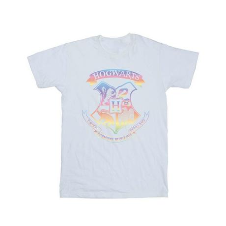 Harry Potter Hogwarts Stemma Arcobaleno T-Shirt  