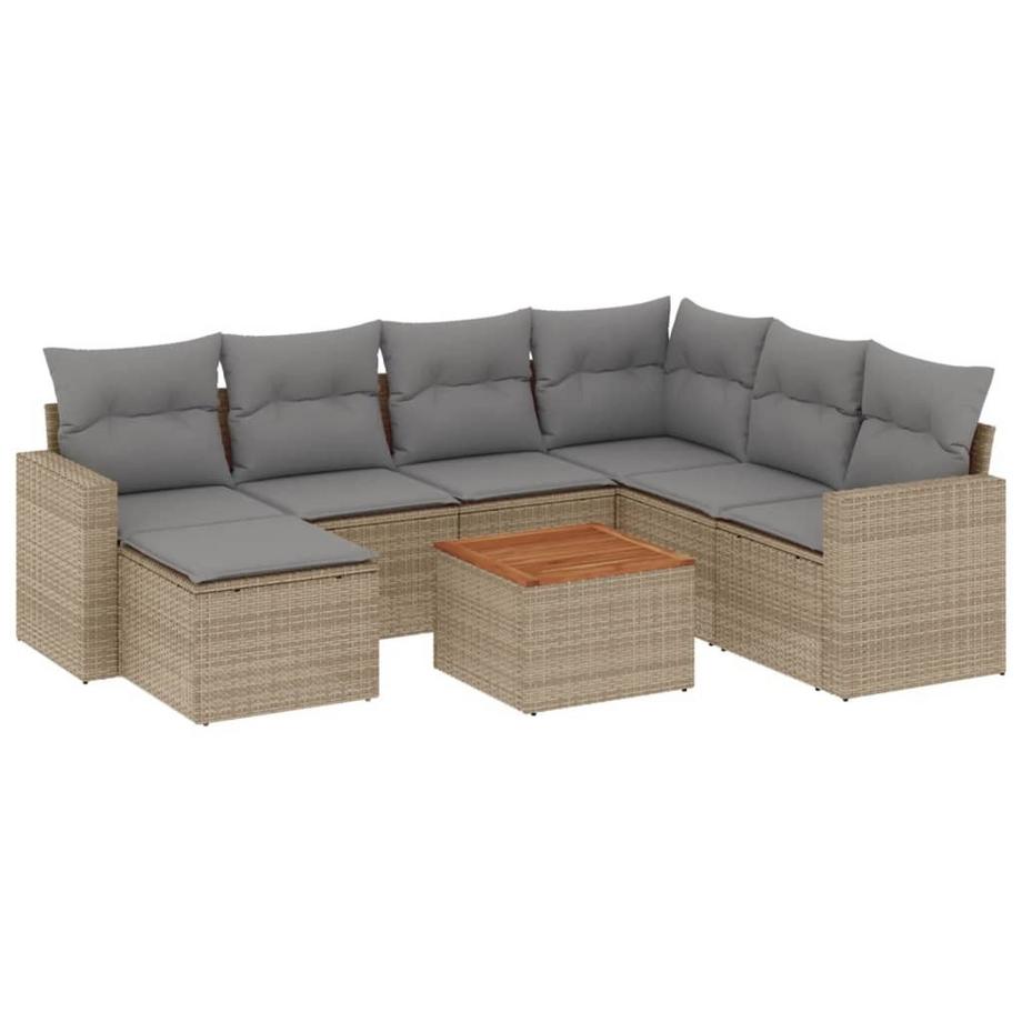 Garten sofagarnitur poly-rattan