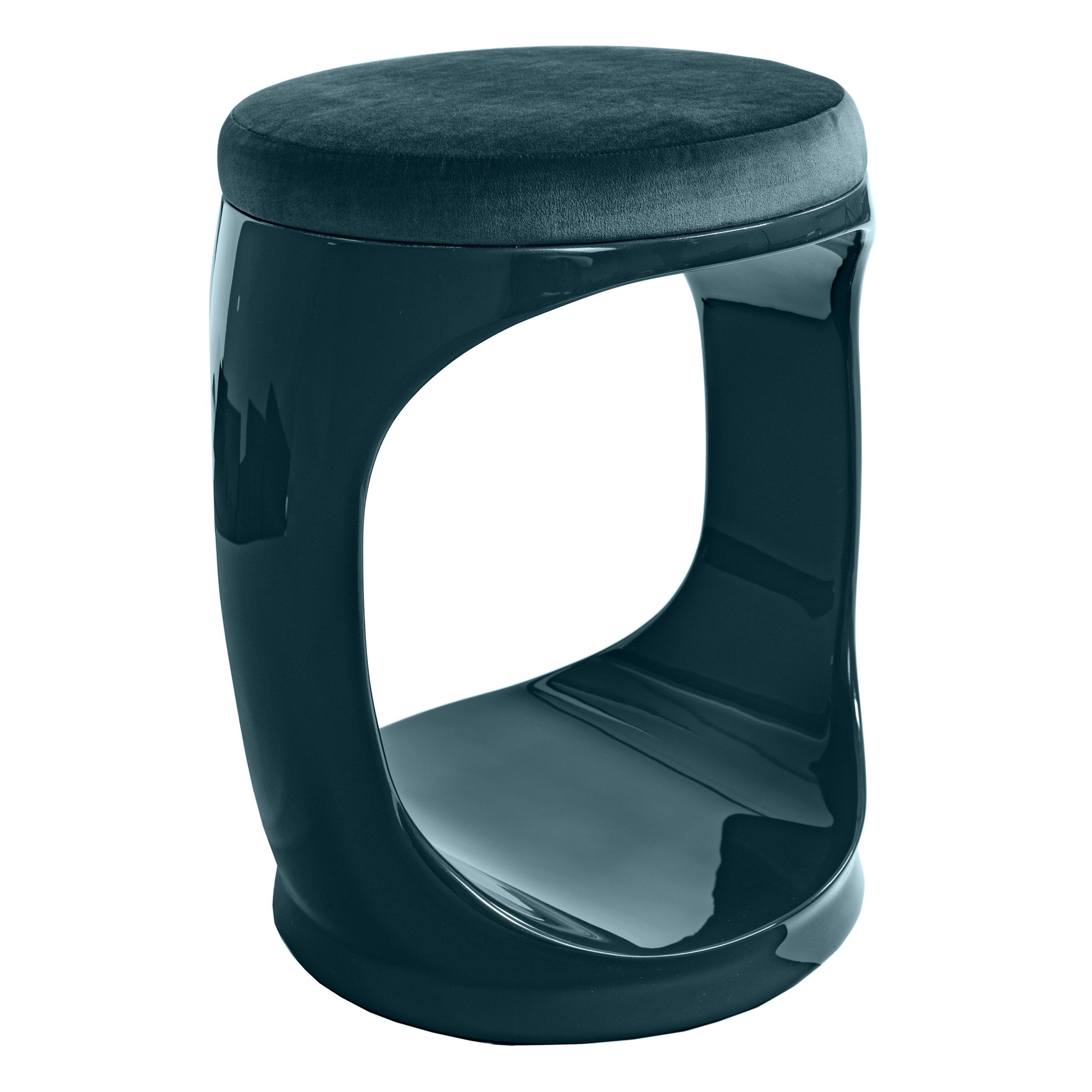 Softicated Tabouret, Signet Ring, Vert Canard  